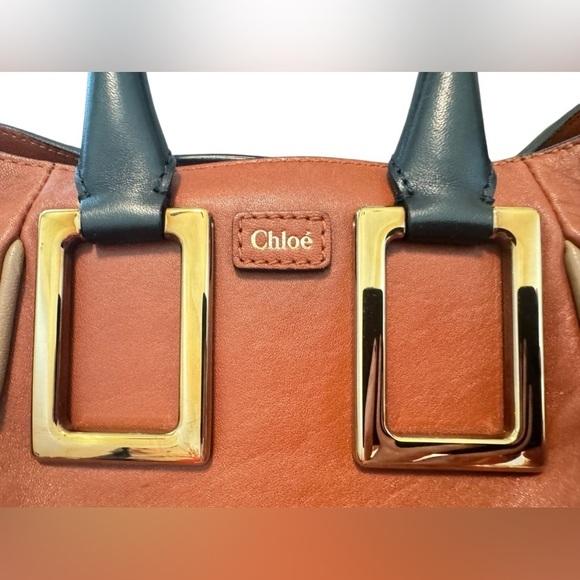 Authentic CHLOE Cognac Mini Ethel 2-Way - Picture 10 of 15